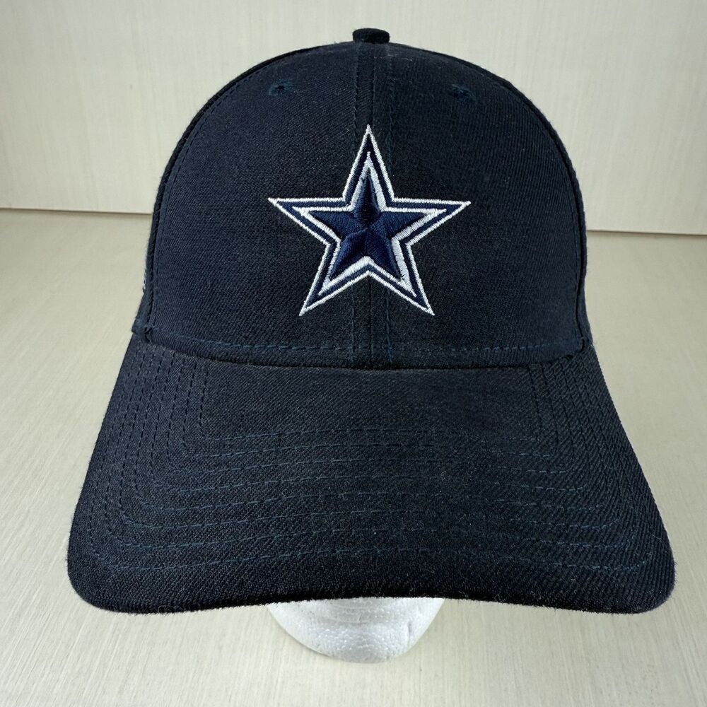 Dallas Cowboys New Era 9Forty Mens Ball Cap Hat NFL Strapback OSFM Blue Playoffs